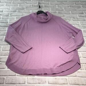 Caslon Turtleneck‎ Sweater Women's Size L 5% Wool